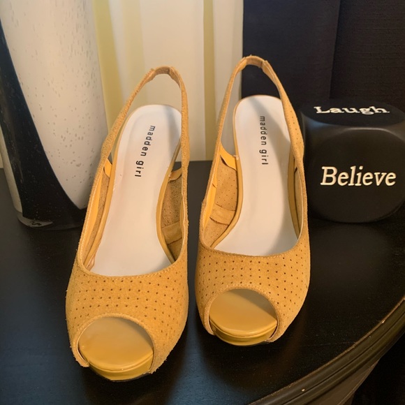 Madden Girl Shoes - Madden Girl Ladies Suede Heels